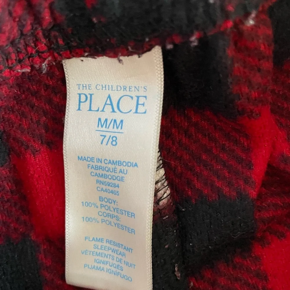 The Children's Place Red Holiday Pajama Bottoms Set of two